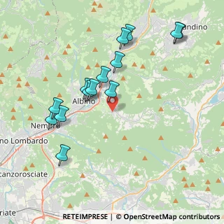 Mappa Piazza Beata Pierina Morosini, 24021 Albino BG, Italia (3.96929)