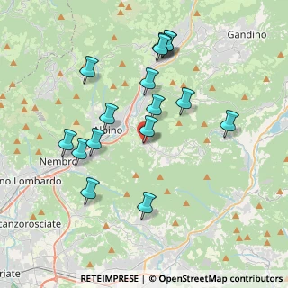 Mappa Piazza Beata Pierina Morosini, 24021 Albino BG, Italia (3.83063)
