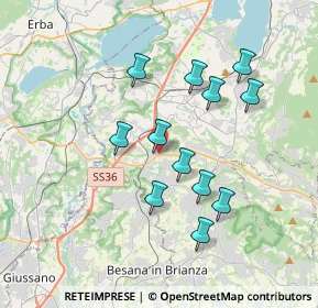 Mappa Bulciago, 23892 Bulciago LC, Italia (3.26417)