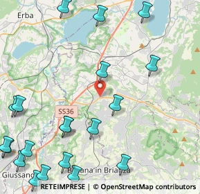 Mappa Bulciago, 23892 Bulciago LC, Italia (6.143)