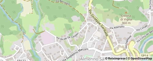 Mappa Almenno San Salvatore