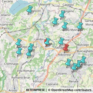 Mappa Via Lambro, 22045 Lambrugo CO, Italia (2.49118)
