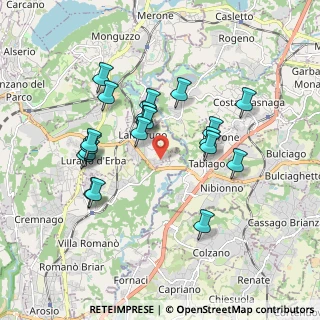 Mappa Via Lambro, 22045 Lambrugo CO, Italia (1.666)