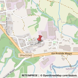 Mappa Via Lambro, 48, 22045 Lambrugo, Como (Lombardia)