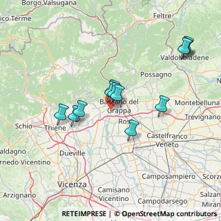 Mappa Strada Marchesane, 36060 Bassano del Grappa VI, Italia (13.11583)