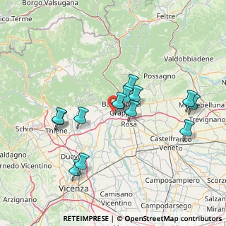 Mappa Strada Marchesane, 36060 Bassano del Grappa VI, Italia (14.10462)