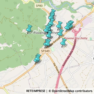 Mappa Via del Barco, 36013 Piovene Rocchette VI, Italia (0.79)