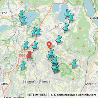 Mappa 23890 Barzago LC, Italia (4.1365)