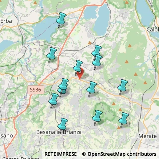 Mappa 23890 Barzago LC, Italia (3.82231)