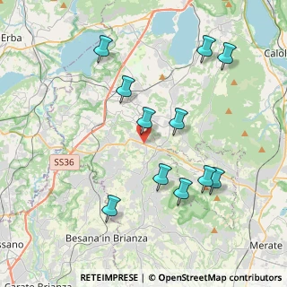 Mappa 23890 Barzago LC, Italia (4.06273)