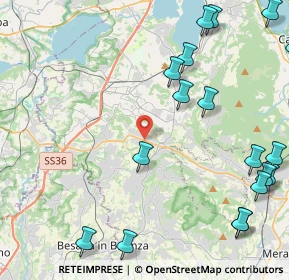 Mappa 23890 Barzago LC, Italia (6.1595)