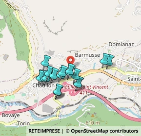 Mappa Chatillon, 11024 Châtillon AO, Italia (0.739)