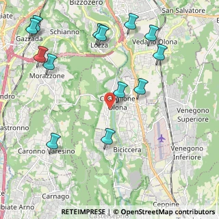 Mappa Via XXV Aprile, 21043 Castiglione Olona VA, Italia (2.58846)