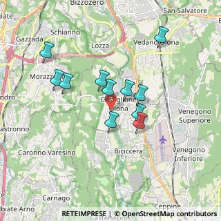 Mappa Via XXV Aprile, 21043 Castiglione Olona VA, Italia (1.51364)