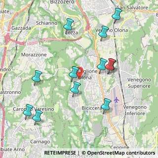 Mappa Via XXV Aprile, 21043 Castiglione Olona VA, Italia (2.17417)