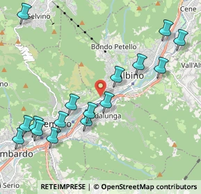 Mappa Via Case Sparse Europa, 24027 Nembro BG, Italia (2.38813)