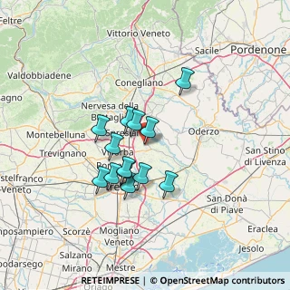 Mappa Vicolo Madonna delle Vittorie, 31052 Maserada Sul Piave TV, Italia (10.45231)