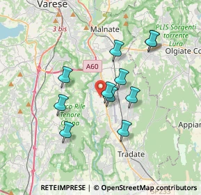 Mappa Via Grandi, 21043 Castiglione Olona VA, Italia (3.01727)