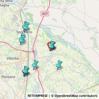 Mappa Via Roma, 31052 Maserada Sul Piave TV, Italia (4.09083)