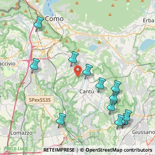 Mappa Sede non professionale, 22063 Cantù CO, Italia (4.96167)