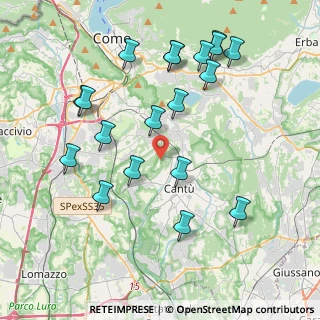 Mappa Sede non professionale, 22063 Cantù CO, Italia (4.29368)