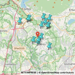 Mappa Sede non professionale, 22063 Cantù CO, Italia (3.02286)