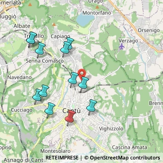Mappa Via degli Arconi, 22063 Cantù CO, Italia (2.14)