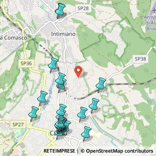 Mappa Via degli Arconi, 22063 Cantù CO, Italia (1.366)
