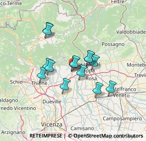 Mappa Via G. B. Busatta, 36063 Marostica VI, Italia (10.39357)