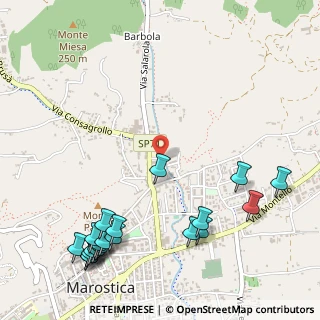 Mappa Via G. B. Busatta, 36063 Marostica VI, Italia (0.724)