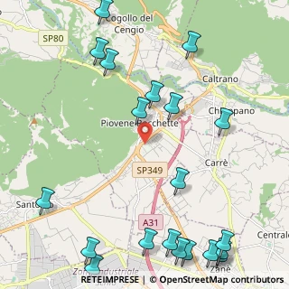 Mappa Via Rizzardini, 36013 Piovene Rocchette VI, Italia (3.054)