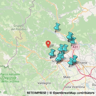 Mappa Contrà Cerbaro, 36015 Schio VI, Italia (7.01)