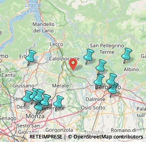 Mappa SP 178, 24030 Caprino Bergamasco BG, Italia (18.84133)