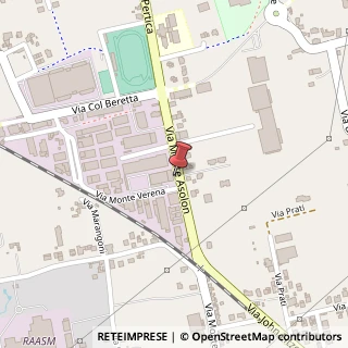 Mappa Via Monte Asolon, 49, 36022 Cassola, Vicenza (Veneto)