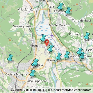 Mappa Via Cartiera, 23883 Brivio LC, Italia (2.69071)