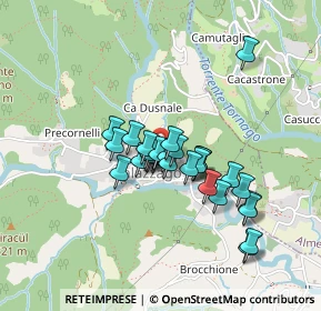 Mappa Via Cà Curti, 24030 Palazzago BG, Italia (0.31786)