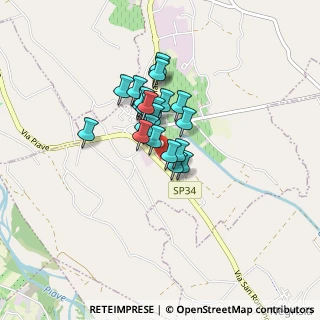 Mappa Via Negrisia, 31024 Ponte di Piave TV, Italia (0.54167)