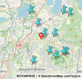 Mappa Via Vignate, 23890 Barzago LC, Italia (4.25091)