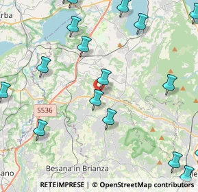 Mappa Via Vignate, 23890 Barzago LC, Italia (6.3235)