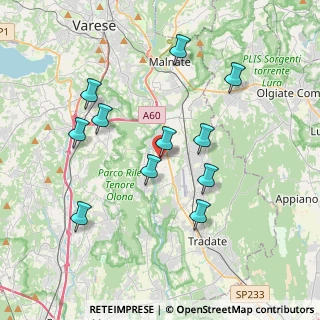 Mappa Via Verdi, 21043 Castiglione Olona VA, Italia (3.64182)
