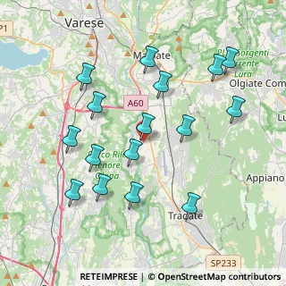 Mappa Via Verdi, 21043 Castiglione Olona VA, Italia (4.01375)
