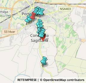 Mappa Via Musil, 30023 Concordia Sagittaria VE, Italia (1.4205)