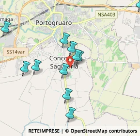 Mappa Via Musil, 30023 Concordia Sagittaria VE, Italia (1.97727)
