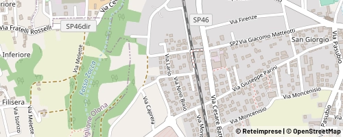 Mappa Venegono Superiore