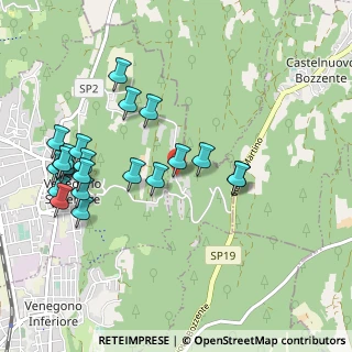 Mappa Via Pianbosco, 21040 Venegono Superiore VA, Italia (1.07273)