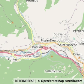 Mappa Châtillon