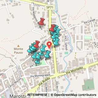 Mappa Viale Delle Due Rogge, 36063 Marostica VI, Italia (0.15)
