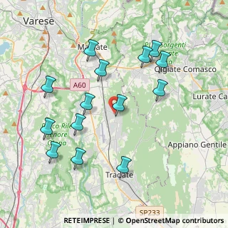 Mappa Piazza S. Giorgio, 21040 Venegono Superiore VA, Italia (4.03714)