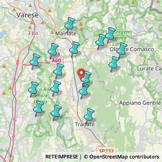Mappa Piazza S. Giorgio, 21040 Venegono Superiore VA, Italia (3.97875)
