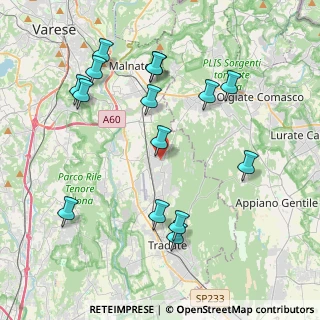 Mappa Piazza S. Giorgio, 21040 Venegono Superiore VA, Italia (4.31933)
